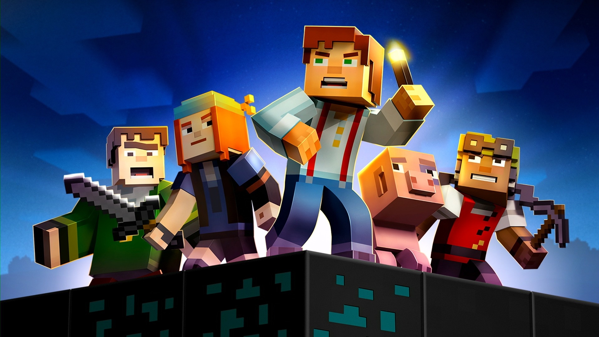 Minecraft story mode