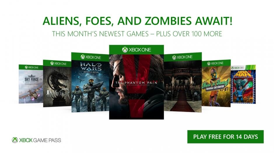 Xbox GamePass november 2017