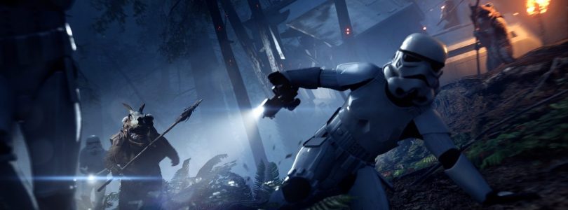 Vecht met Ewoks in Star Wars Battlefront II: Night on Endor