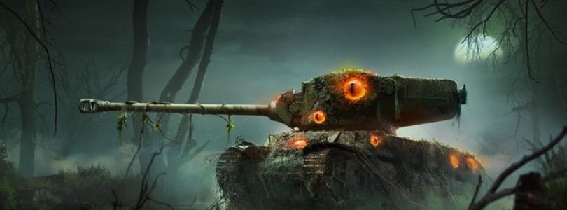 Vier halloween in het World of Tanks universum